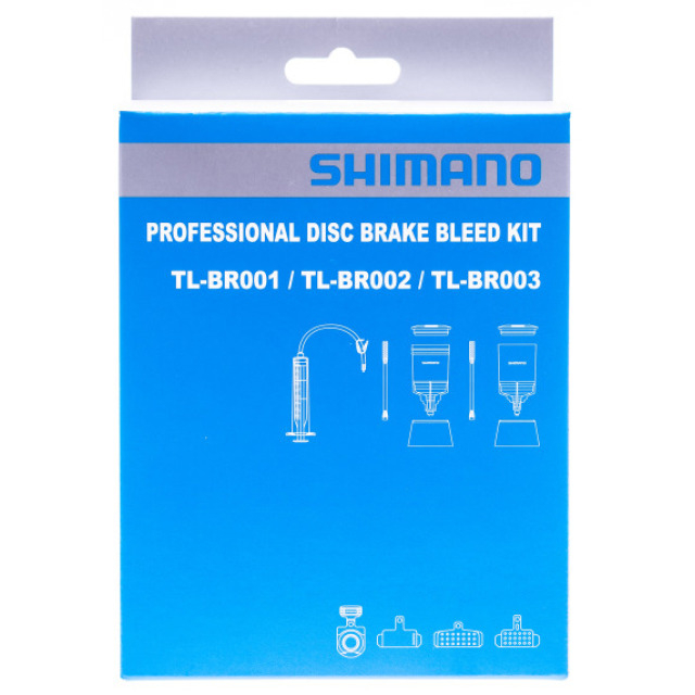 Shimano Kit de purge pour freins &agrave; disque TL-BR001/TL-BR002/TL-BR003 One Way Bleeding