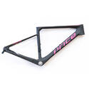 Price Road Rahmen Premium 2 Disc Monocoque Schwarzmatt Pink