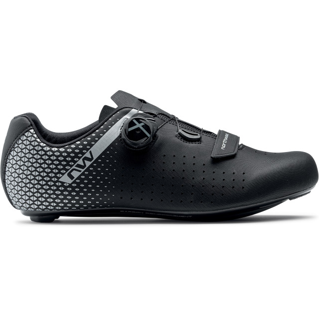 Northwave Chaussures Core Plus 2 Black Silver