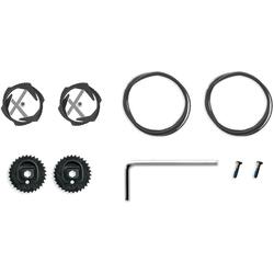 Bouton rotatif Set SLW XDIAL System SS26 white/black