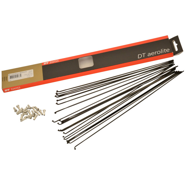 DT Swiss Speichen Aerolite Schwarz