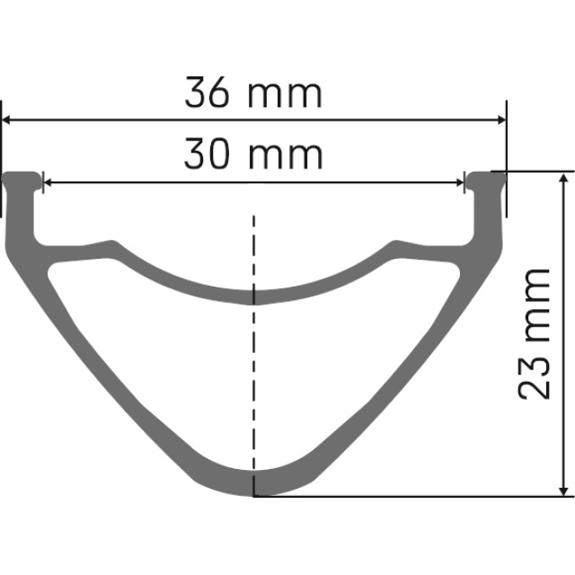 DT Swiss Felge FR 571 Disc Schwarz