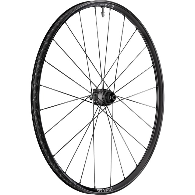 DT Swiss Roue avant G 1800 Spline Disc avec dynamo dans le moyeu