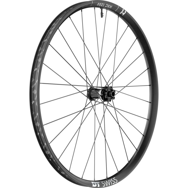 DT Swiss Roue avant HXC 1200 Spline Boost Carbon 2024