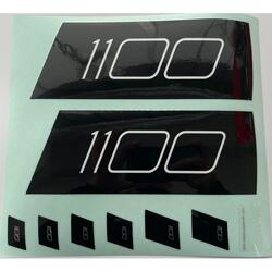 Felgen Decal ARC 1100 DB schwarz