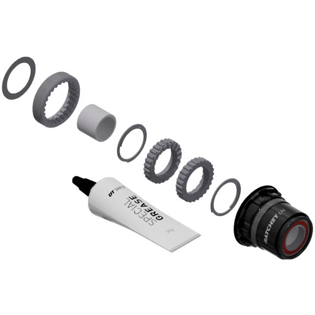 DT Swiss Leerlaufk&ouml;rper Umbausatz Sram XD