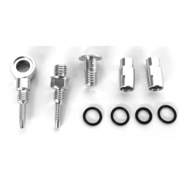 Tricktuff Kit de connexion de c&acirc;ble pour c&acirc;ble Kevlar Banjo &amp; M6x1 5mm