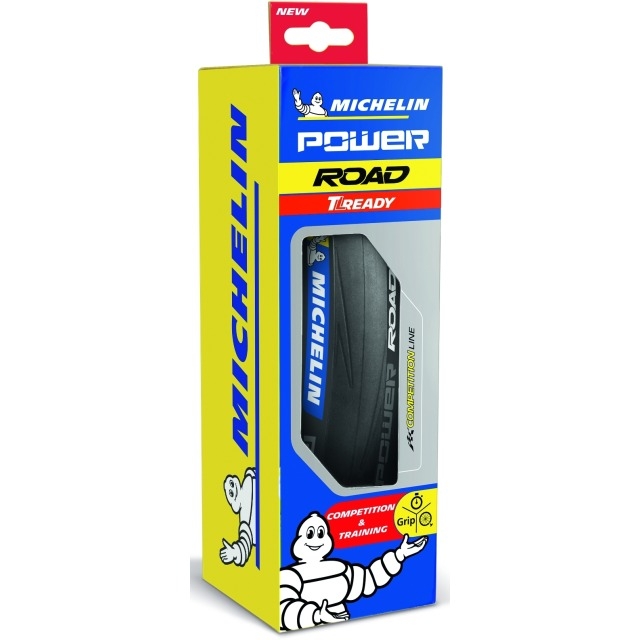 Michelin Faltreifen Power Road Competiton Line TLR Schwarz