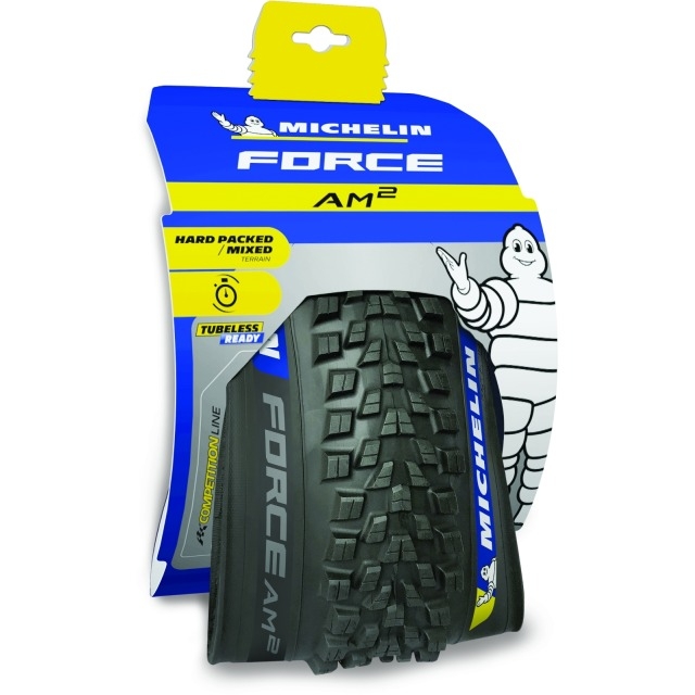 Michelin Faltreifen Force AM2 Competition Line TLR Schwarz