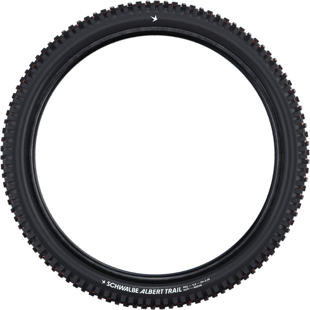 Schwalbe Trail Pro Albert Radial TLR Soft Schwarz
