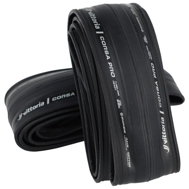 Vittoria Pneu pliant Corsa Pro TLR noir