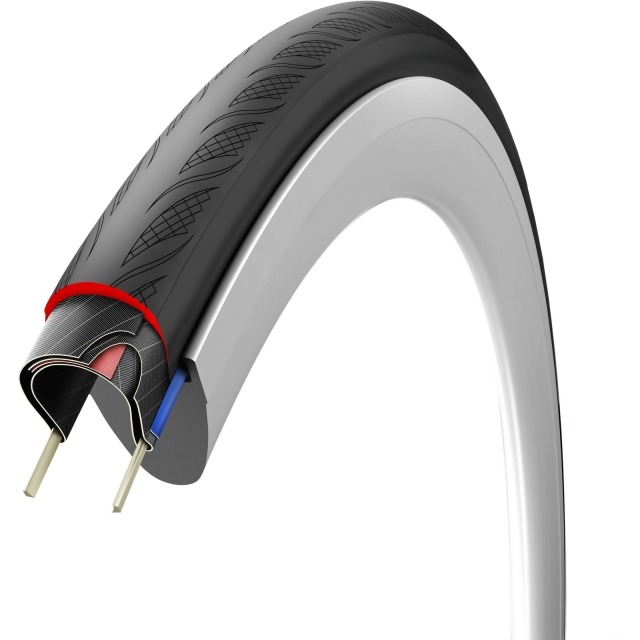 Vittoria Pneu pliant Rubino V TLR noir