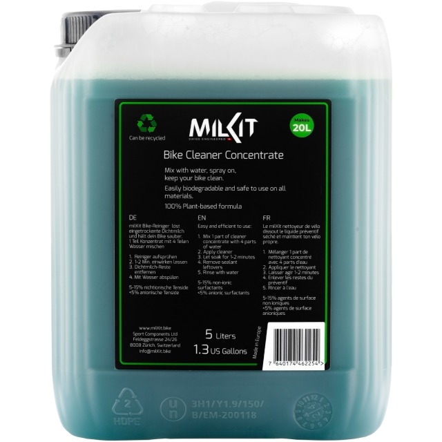 milKit Fahrradreiniger Konzentrat 1:4 Kanister 5000ml