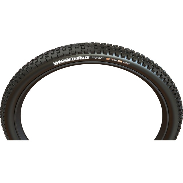 Maxxis Faltreifen Dissector II DD TR 2x120TPI 3CMaxxGrip E50 Schwarz