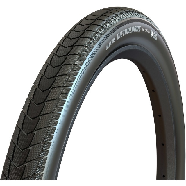 Maxxis Pneu &agrave; fil Metroloads Pro 2x60TPI E-50 noir