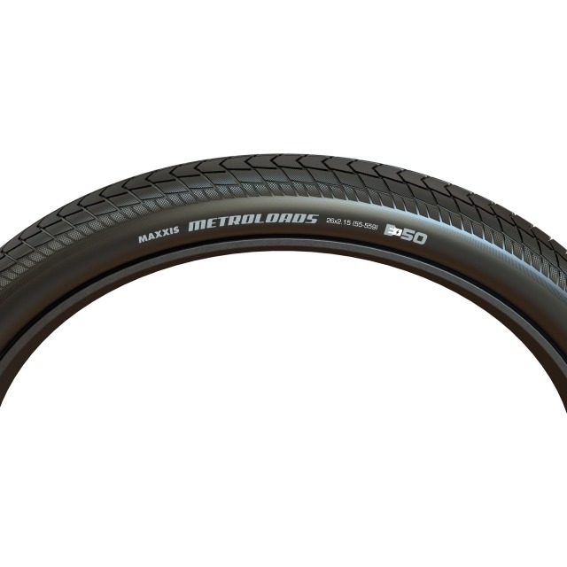 Maxxis Drahtreifen Metroloads Pro 2x60TPI E-50 schwarz