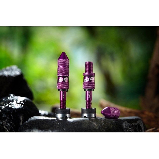 Ethirteen Valve Tubeless Schrader Quickfill Gen2 Eggplant