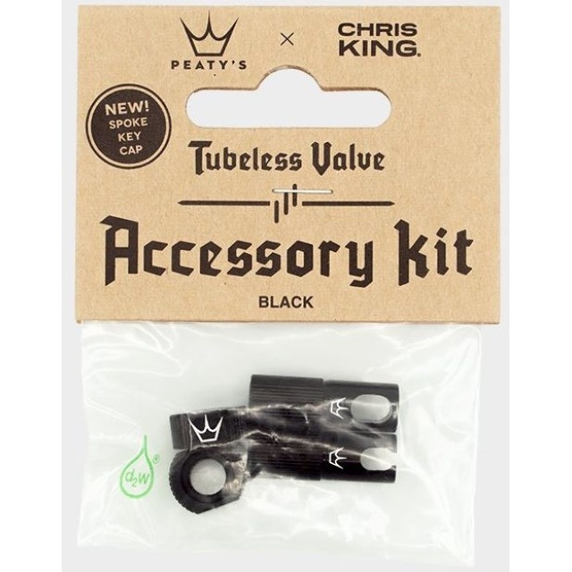 Peaty's Tubeless Valve Chris King MKII Set d'accessoires