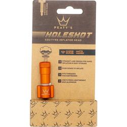 Holeshot CO2 Tyre Inflator Head mango