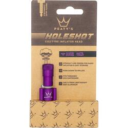 Holeshot CO2 Tyre Inflator Head violet