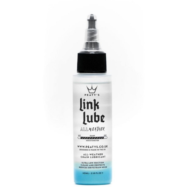 Peaty's Lubrifiant pour cha&icirc;ne LinkLube All Weather bouteille de 60ml