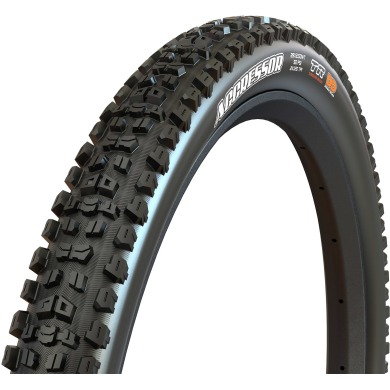 Maxxis Faltreifen Aggressor TR DD 2x120TPI Dual Schwarz