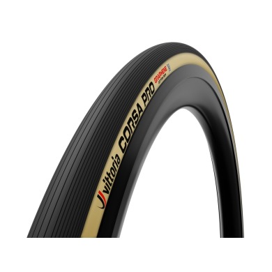 Vittoria Pneu pliant Corsa Pro TLR Marron